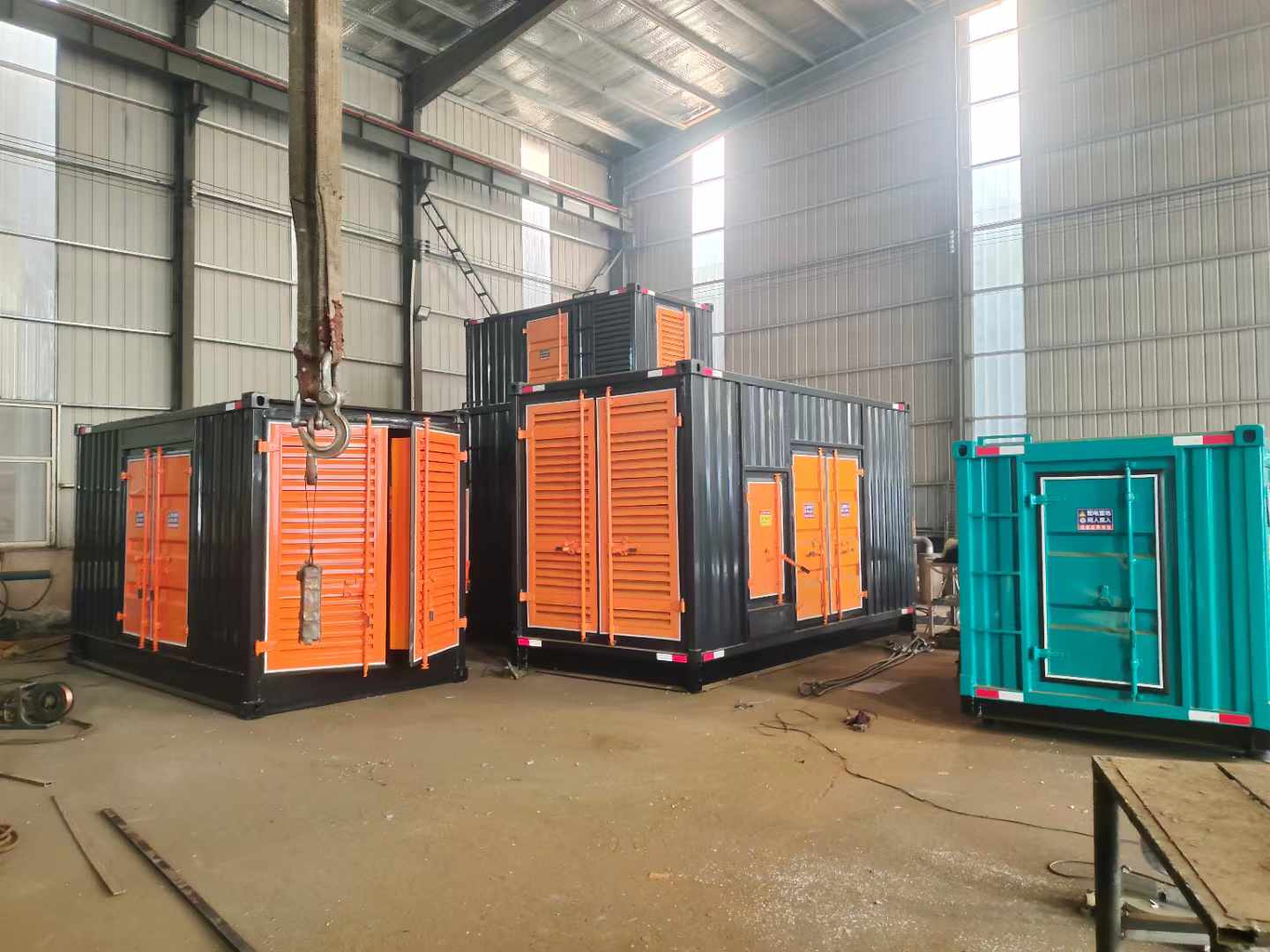 江汉500kw柴油发电机组可以带动多少功率设备？