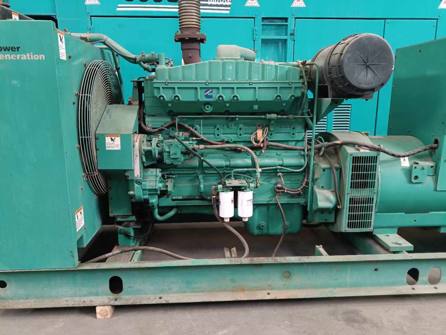 江汉过载会对 600kW 柴油发电机组造成哪些损害？